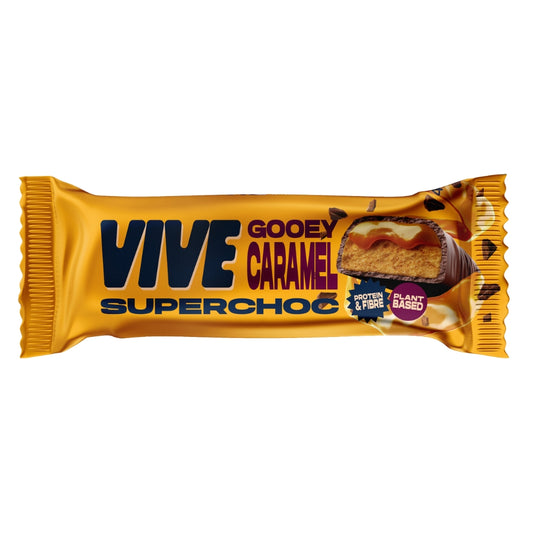 Vive - SuperChoc Gooey Caramel Snack Bar