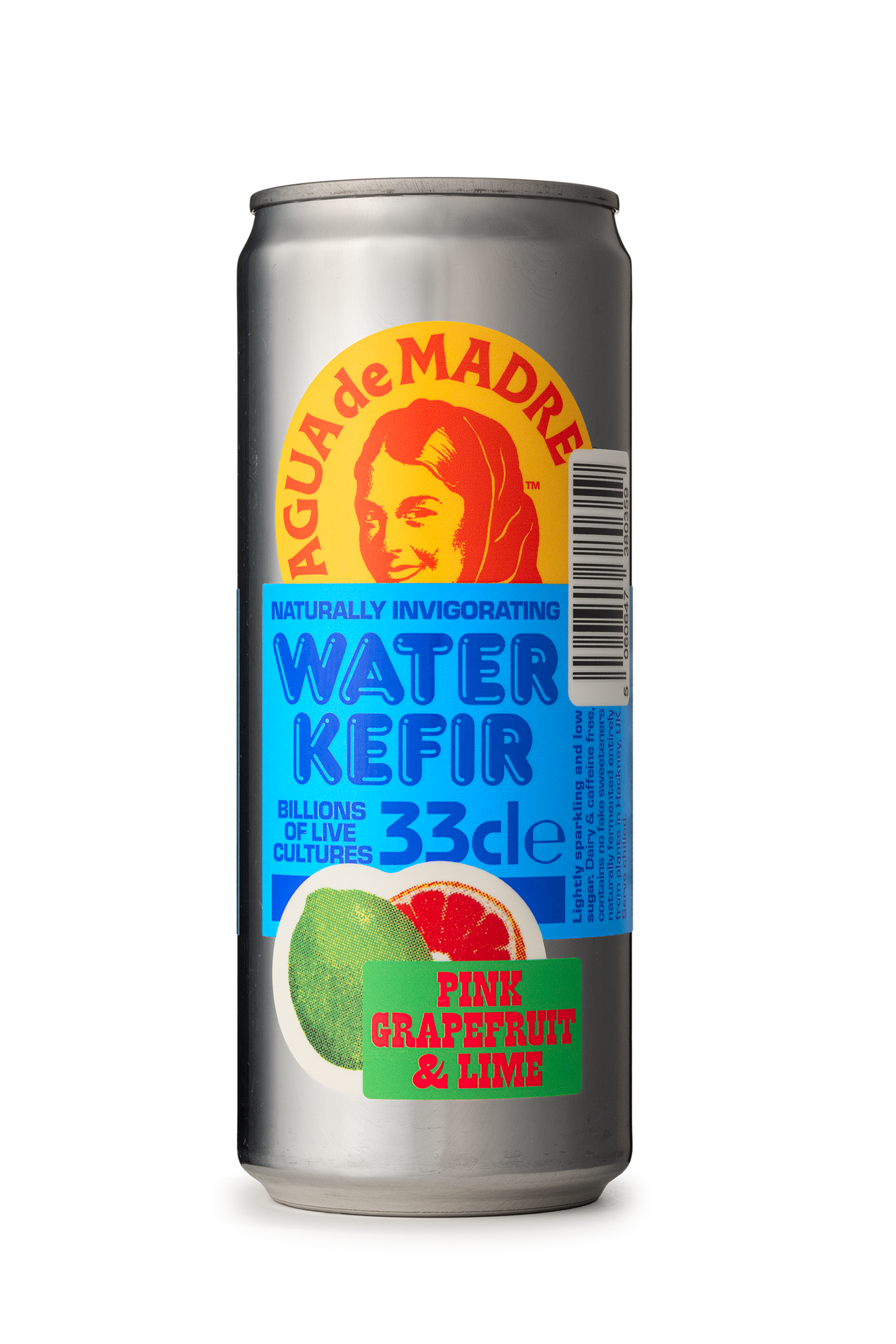 Agua De Madre  - Pink Grapefruit & Lime Water Kefir