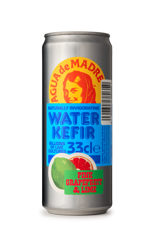 Agua De Madre  - Pink Grapefruit & Lime Water Kefir