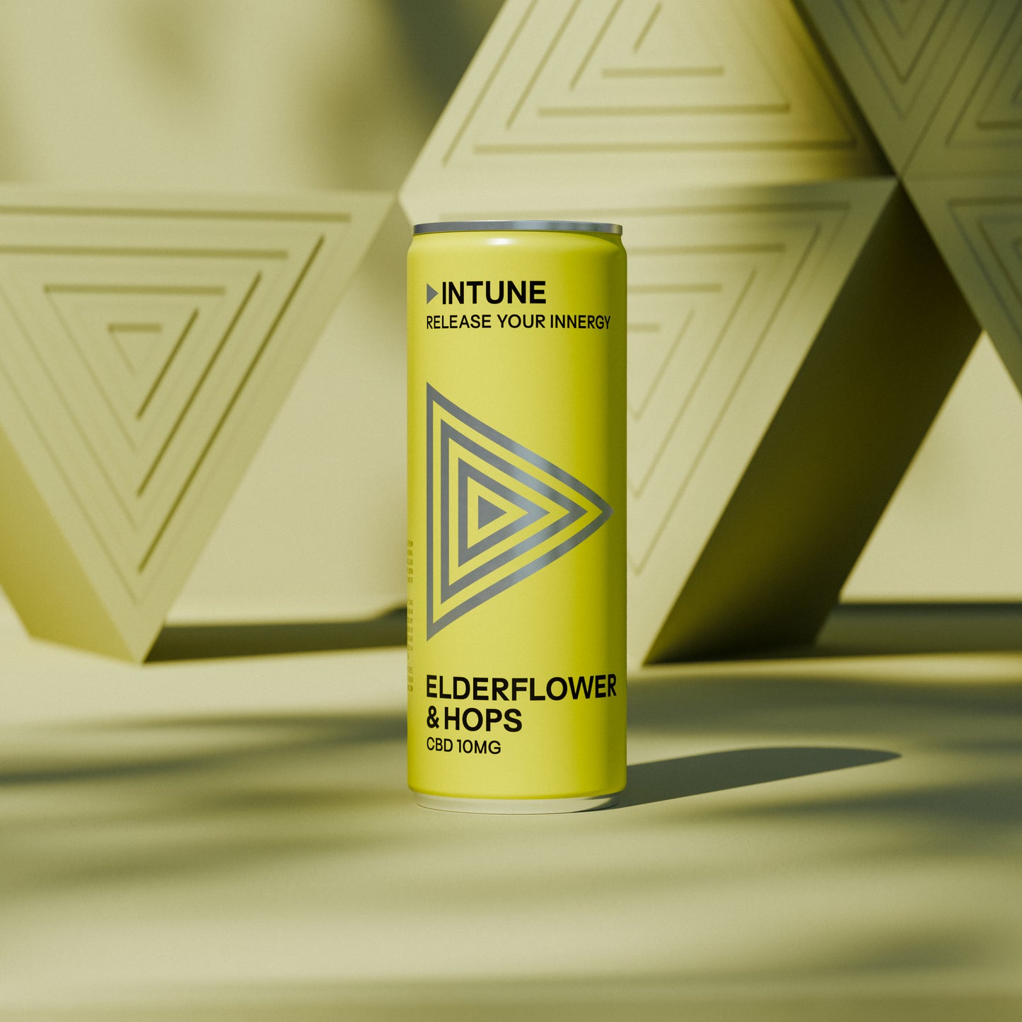 Intune Drinks - Elderflower & Hops CBD Drink