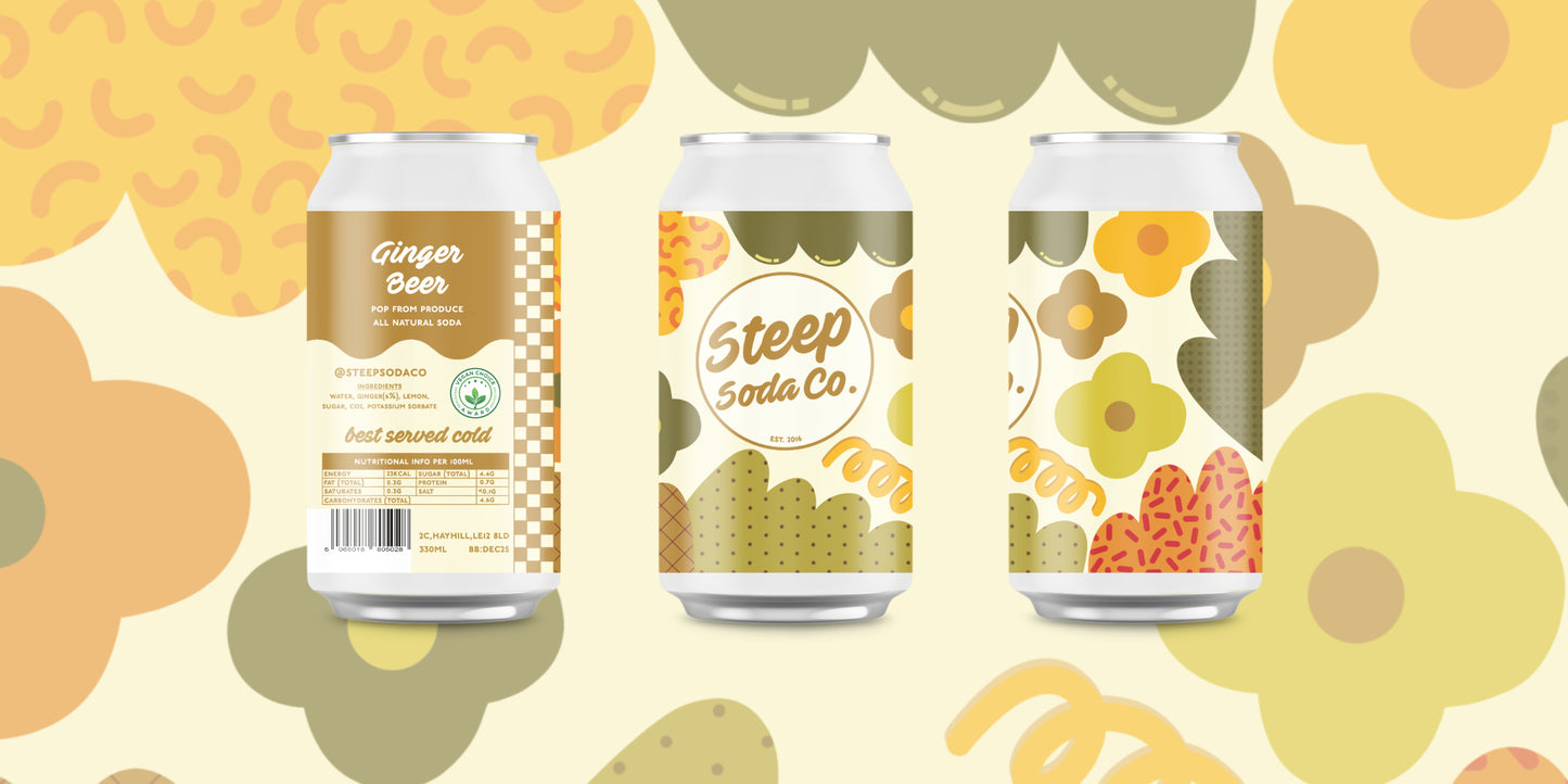 Steep Soda Co - GingerBeer