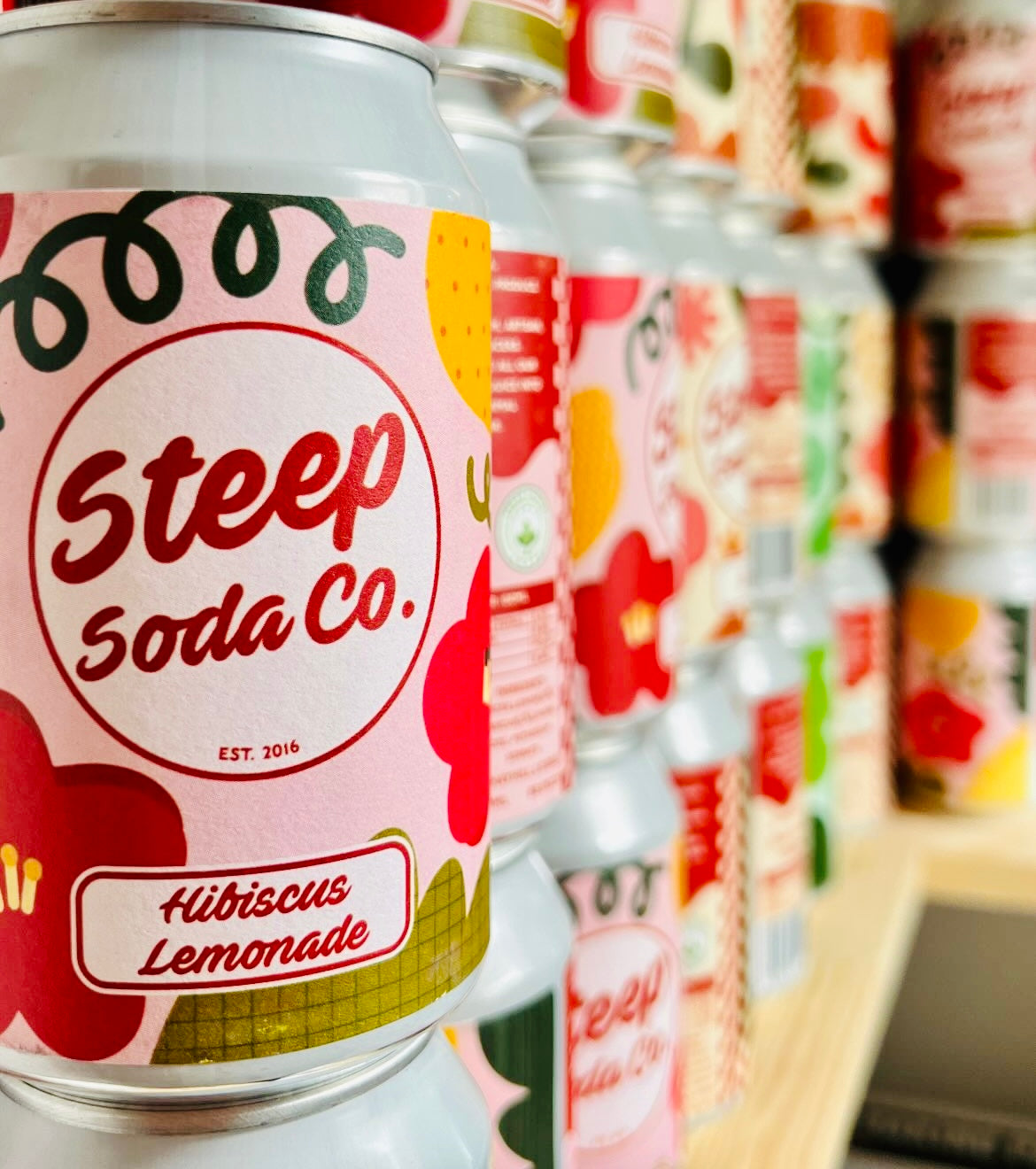 Steep Soda Co - Hibiscus Lemonade