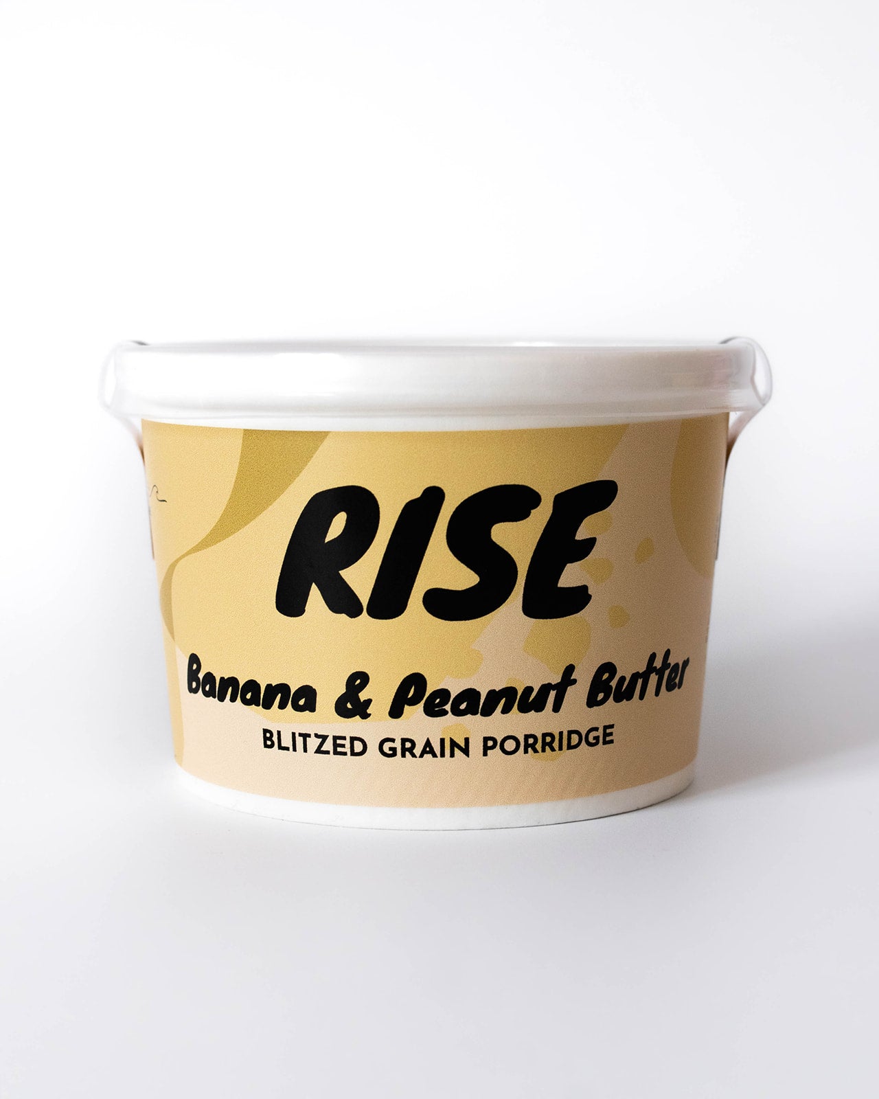 RISE - Banana & Peanut Butter Porridge (8 x 80g Pots)