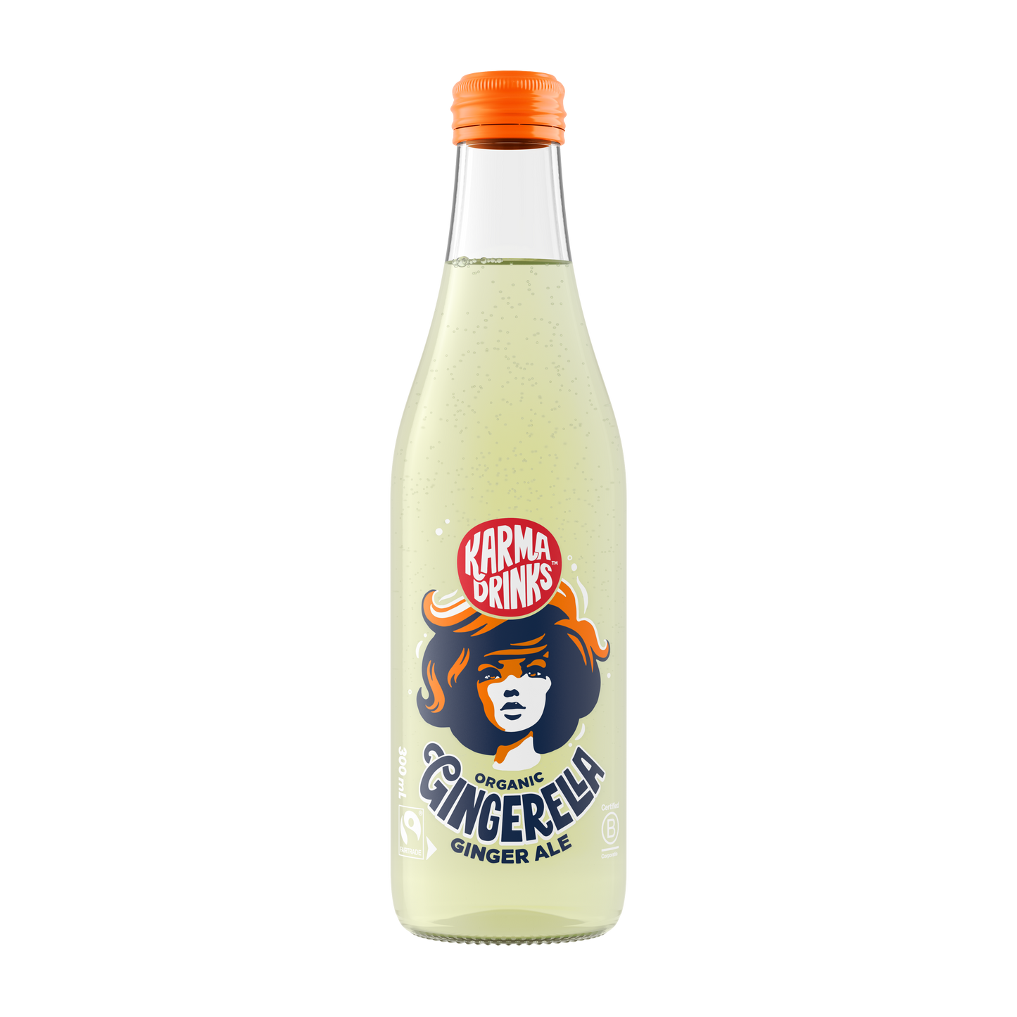 Karma Drinks - Gingerella Ginger Ale Glass Bottles