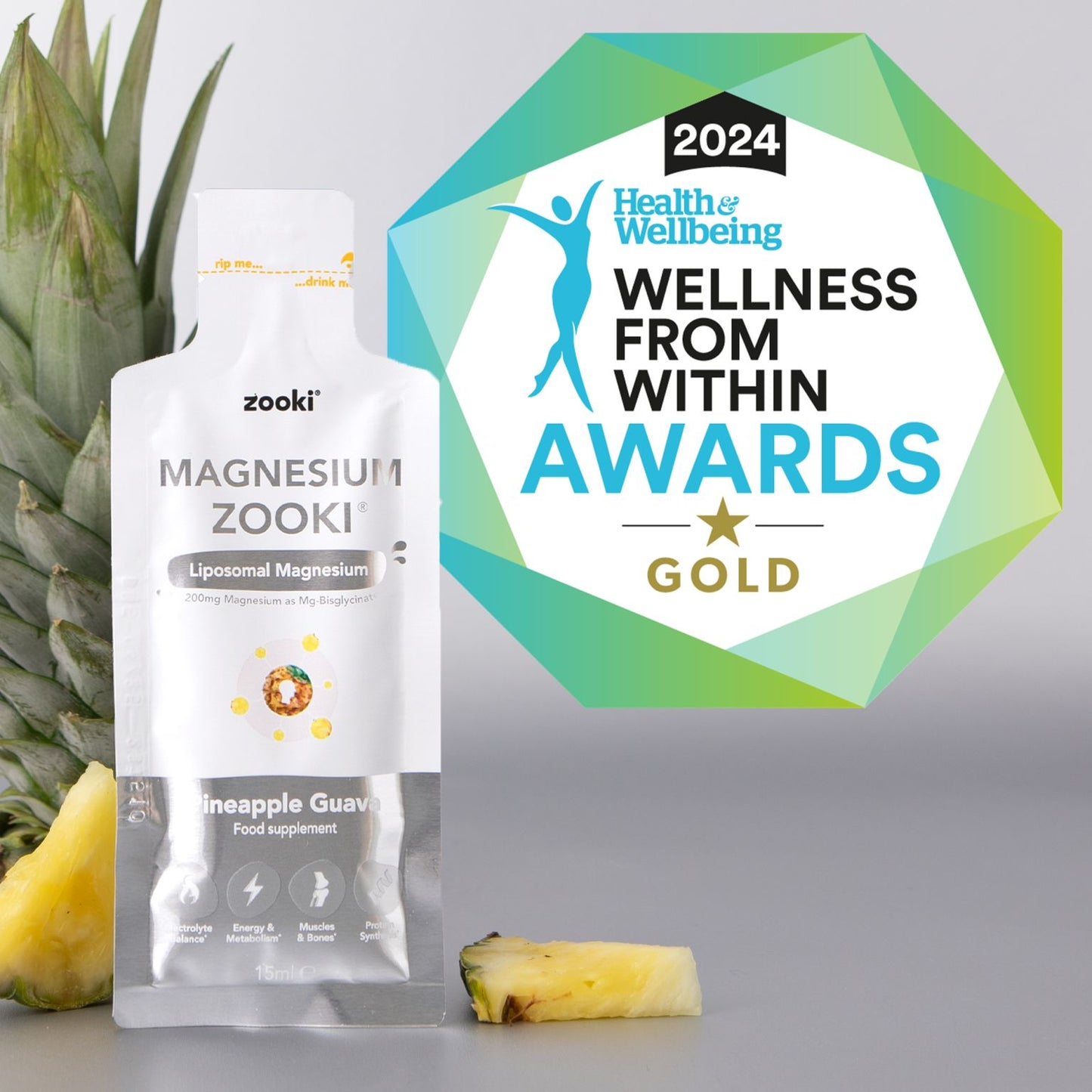 Zooki - Magnesium Pineapple Guava Flavour