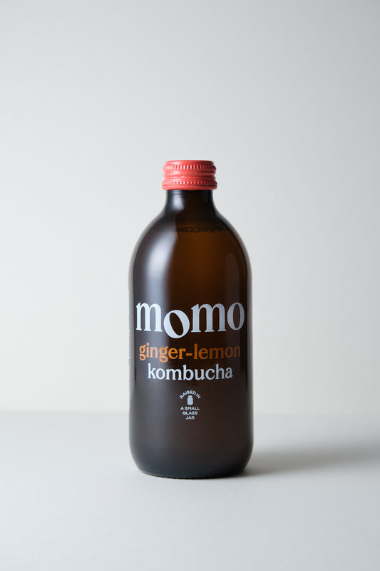 Momo Kombucha - Organic Ginger - Lemon Kombucha