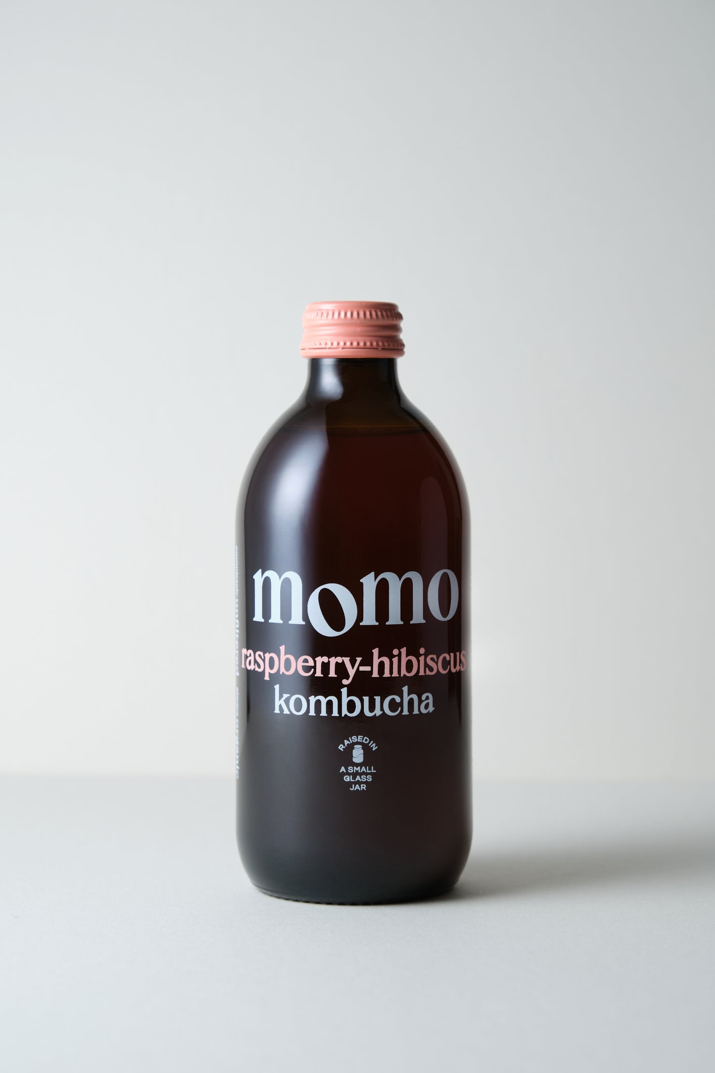 Momo Kombucha - Organic Raspberry-Hibiscus Kombucha