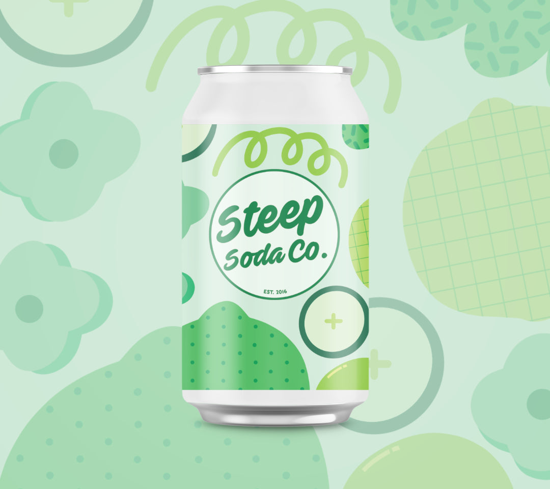 Steep Soda Co - Lime Cucumber