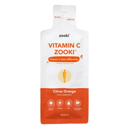 Zooki - Vitamin C Citrus Orange Flavour