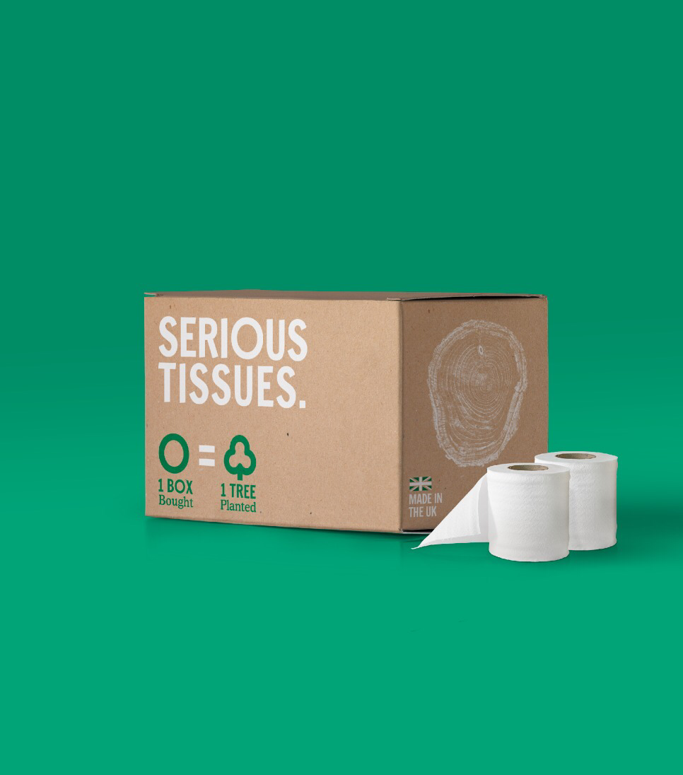 Serious Tissues - 3ply Toilet Roll 36 rolls