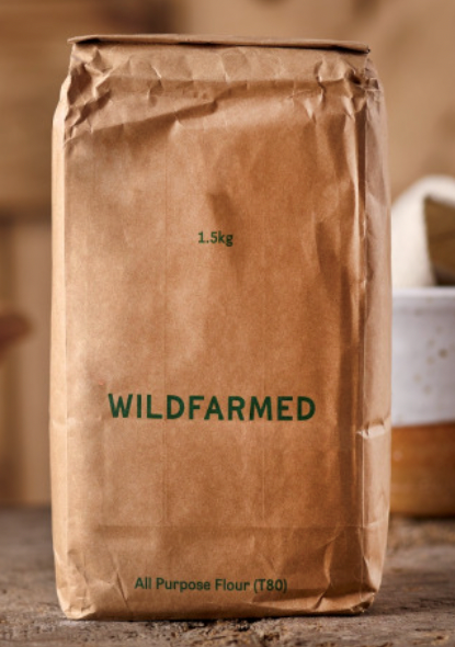 Retail Wildfarmed - T80 Flour (5 x 1.5kg bags)