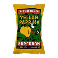 Super Bon Chips - Yellow Paprika - 36 Packs