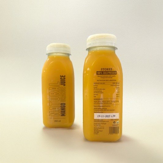 Stores - Natural Orange & Mango Juice