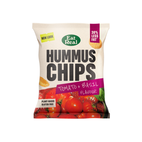 Eat Real - Hummus Chips Tomato & Basil