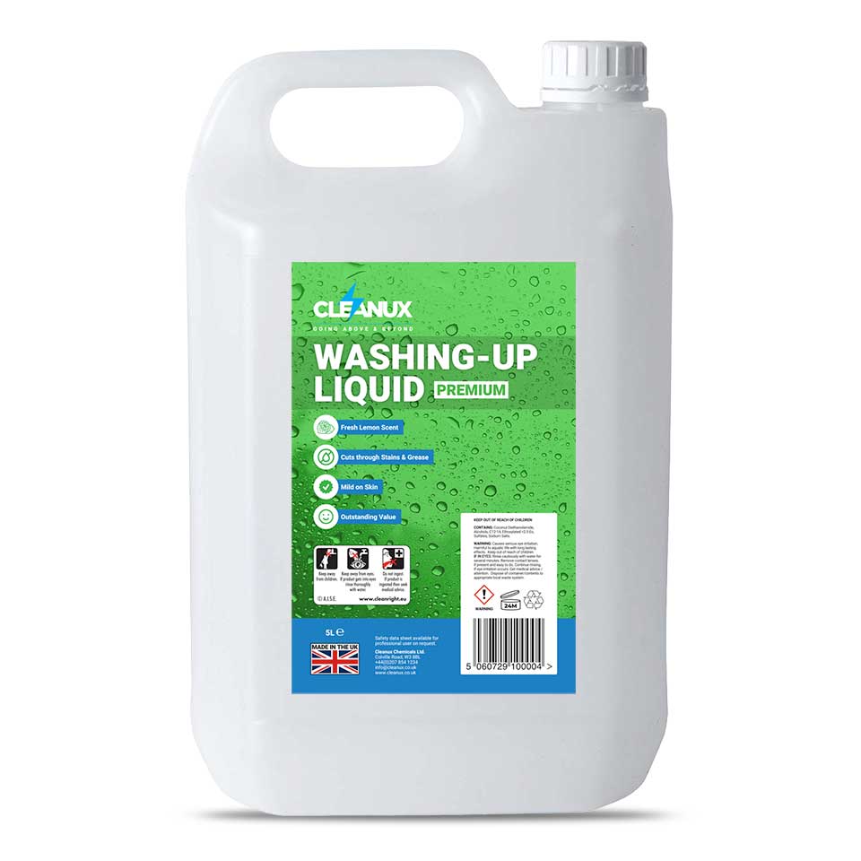 CLEANUX - WASHING UP LIQUID - 5L