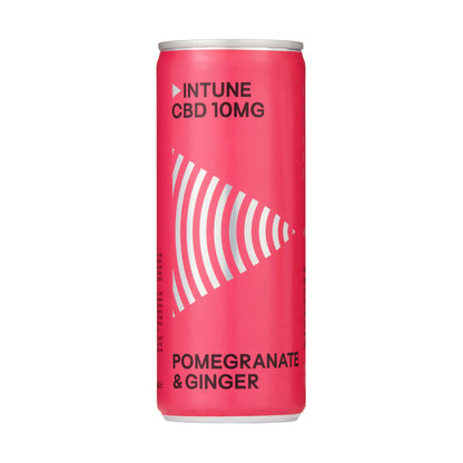 Intune Drinks - Pomegranate & Ginger CBD Drink // Stores Supply // Intune