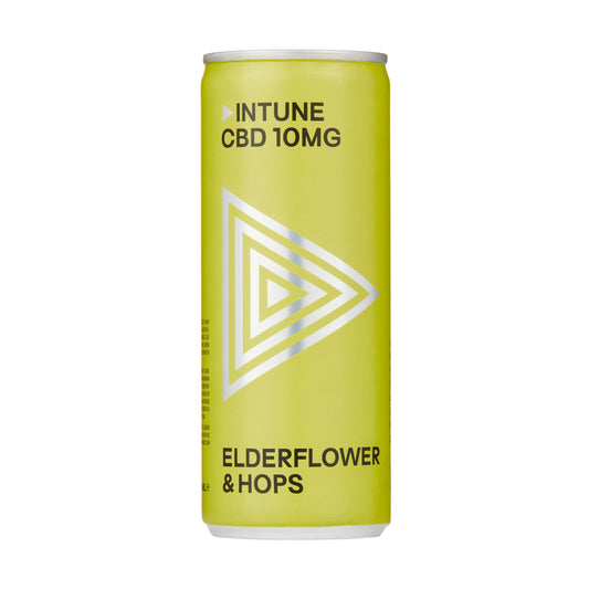 Intune Drinks - Elderflower & Hops CBD Drink // Stores Supply // Intune