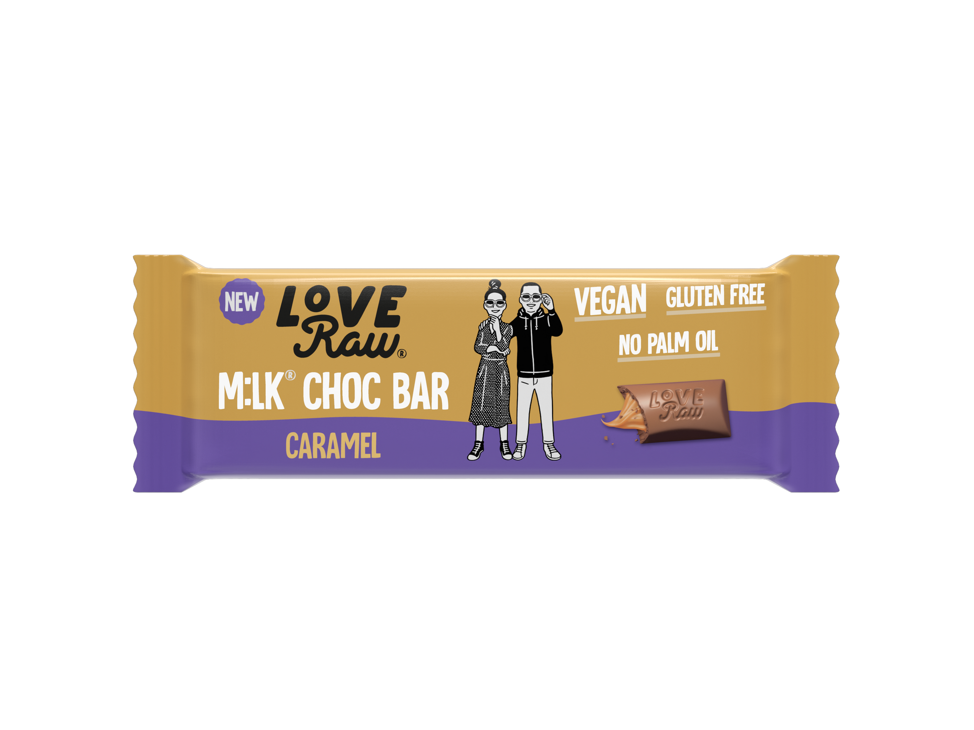 Love Raw - Caramel M:lk Choc Bar // Stores Supply // Love Raw