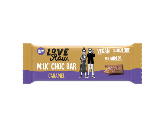 Love Raw - Caramel M:lk Choc Bar // Stores Supply // Love Raw