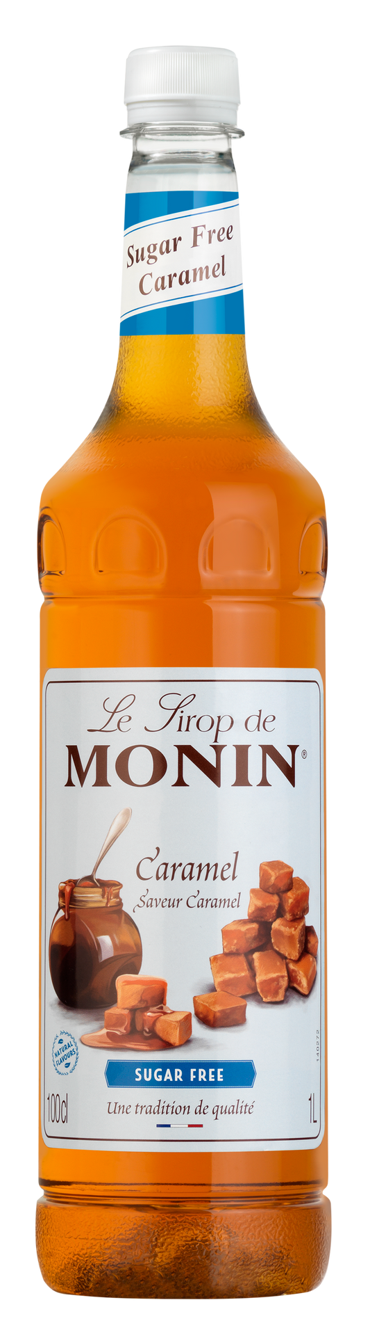 Monin - Sugar Free Caramel Syrup (1L Bottle) // Stores Supply // MONIN