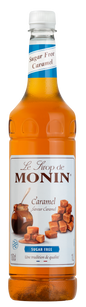 Monin - Sugar Free Caramel Syrup (1L Bottle) // Stores Supply // MONIN