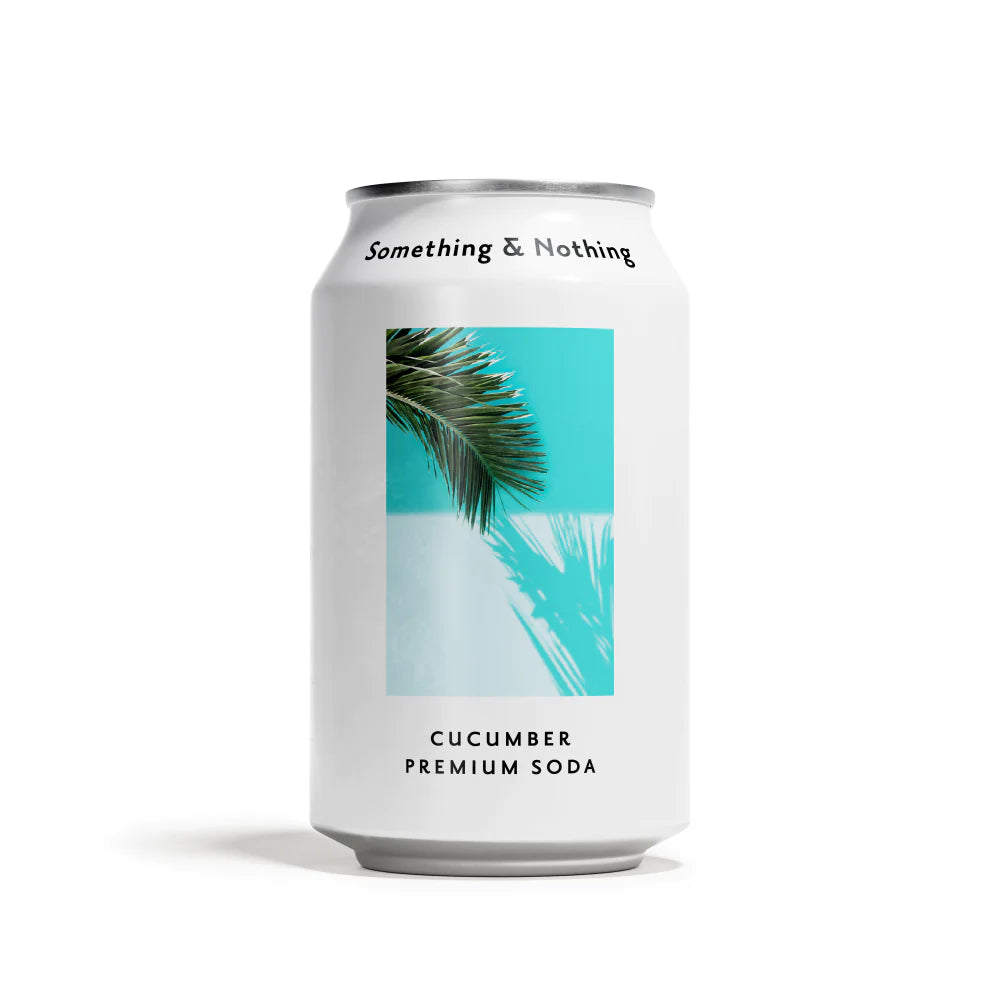 Something & Nothing - Cucumber Premium Soda