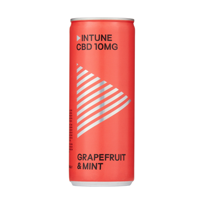 Intune Drinks - Grapefruit & Mint CBD Drink // Stores Supply // Intune