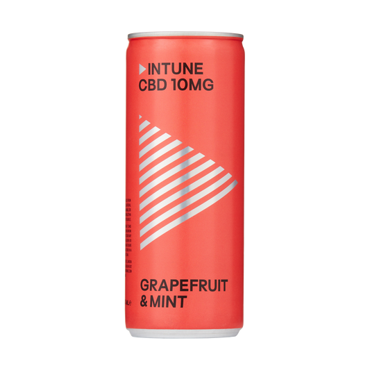 Intune Drinks - Grapefruit & Mint CBD Drink // Stores Supply // Intune