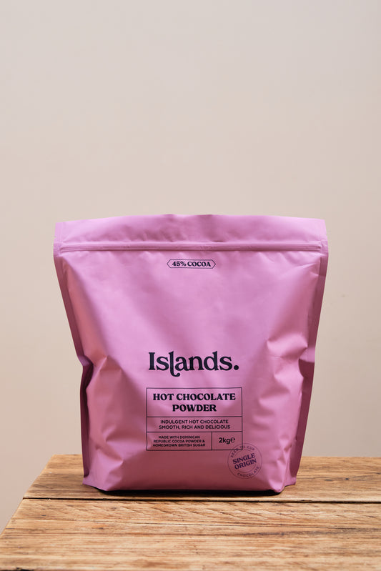 Islands Chocolate - 45% Hot Chocolate Powder 2KG