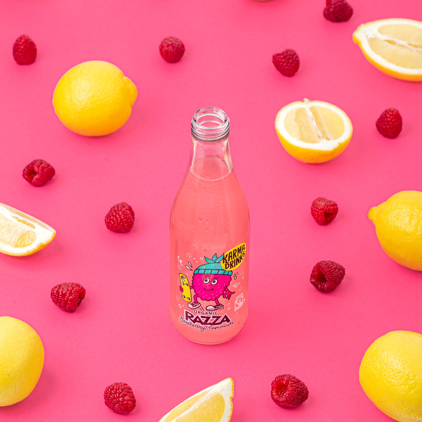 Karma Drinks - Razza Raspberry Lemonade Glass Bottles // Stores Supply // Karma