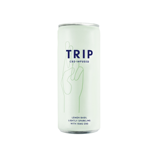 Trip CBD Drinks - Lemon Basil // Stores Supply // Trip CBD Drinks