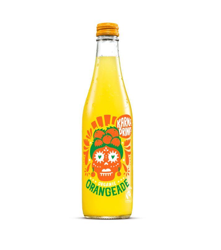 Karma Drinks - Orangeade Glass Bottles // Stores Supply // Karma