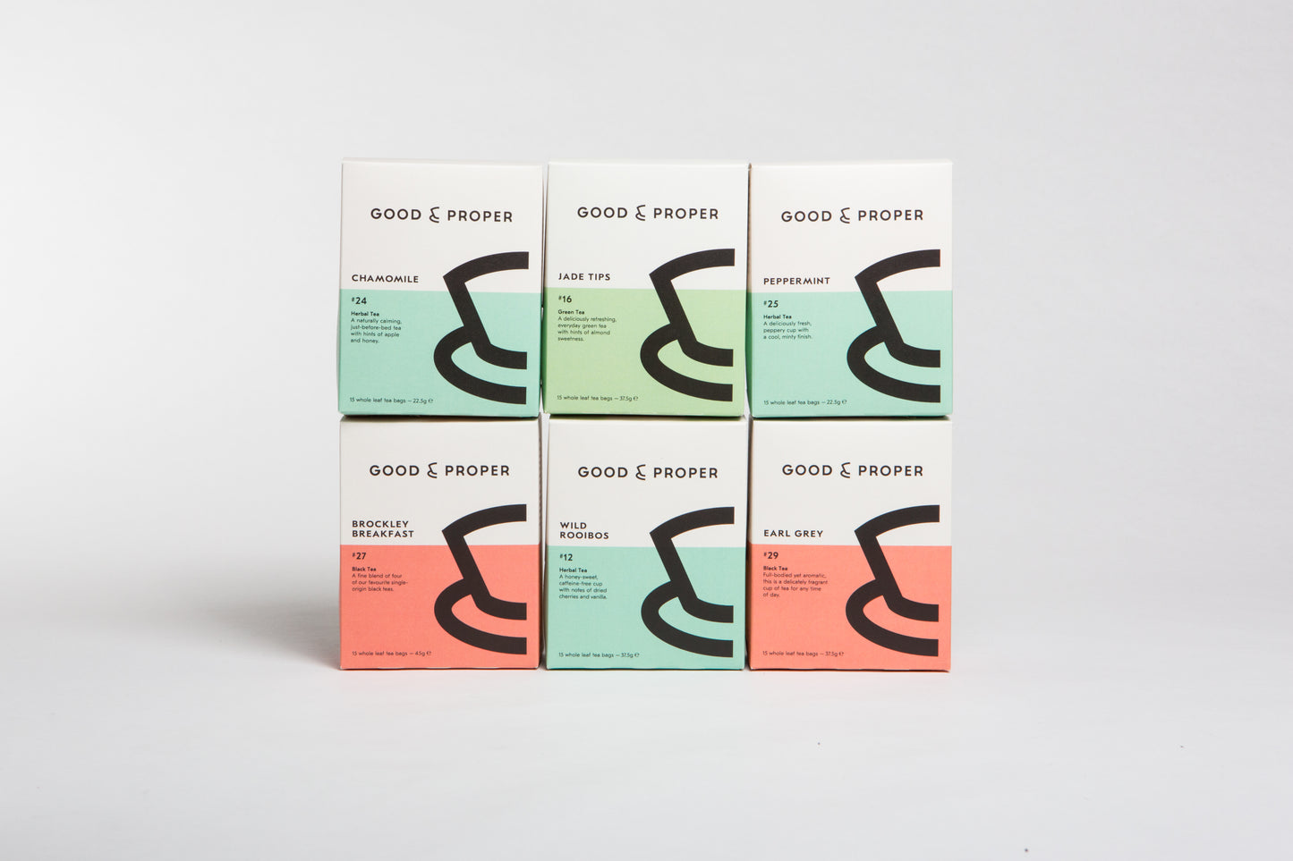 Good And Proper Tea - Retail Boxes // Stores Supply // Good and Proper