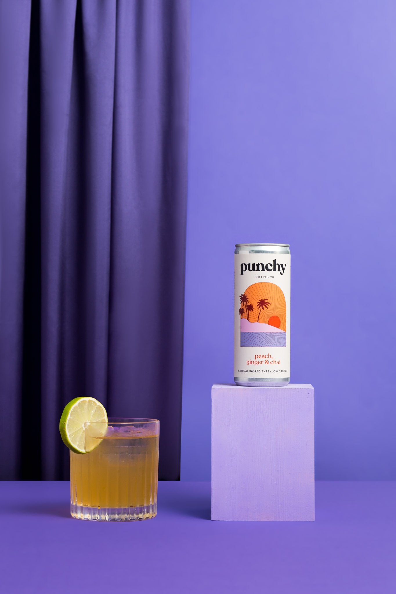 Punchy Drinks - Holiday Romance:Peach, Ginger & Chai // Stores Supply // Punchy