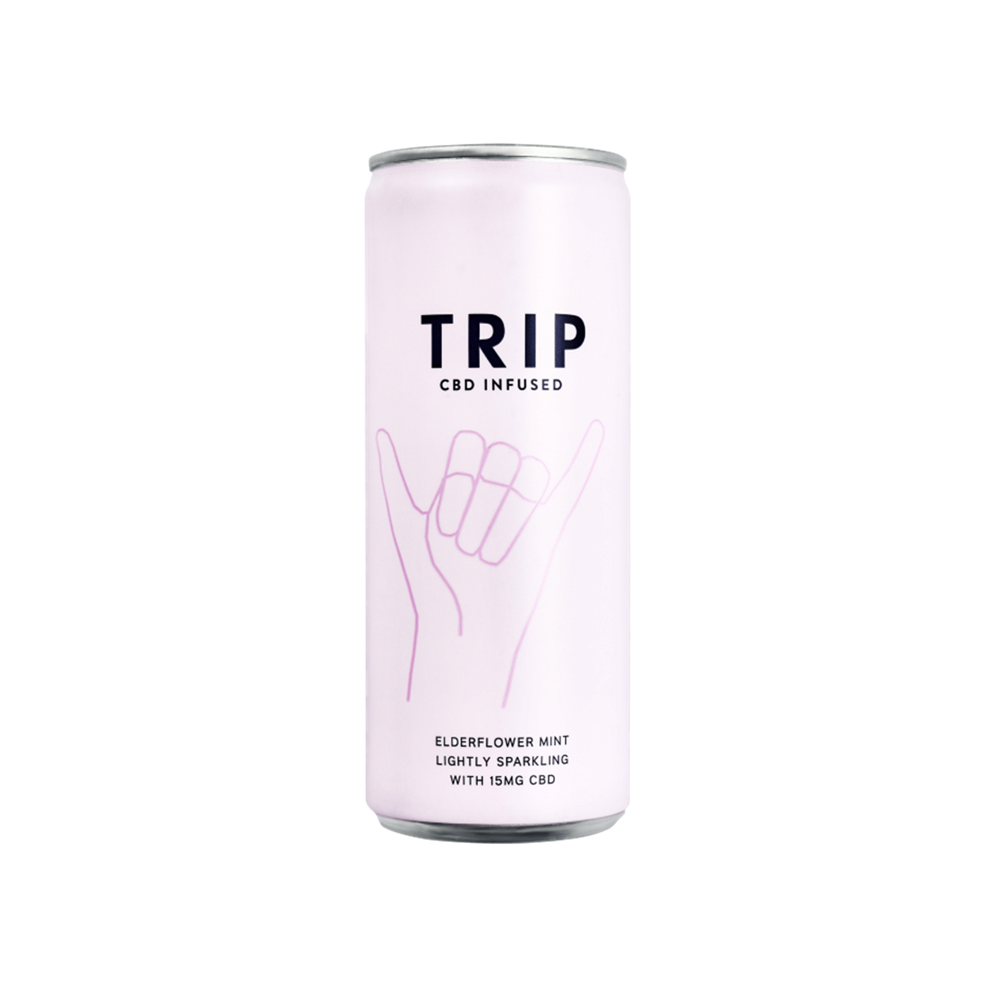 Trip CBD Drinks - Elderflower Mint // Stores Supply // Trip CBD Drinks